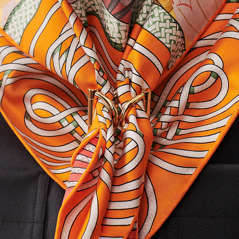 Double Mors scarf 90 ring | Hermès Mainland China